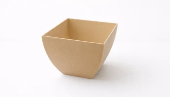 Square Planter with Curved Sides 1