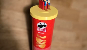 Копилка Pringles + магнит