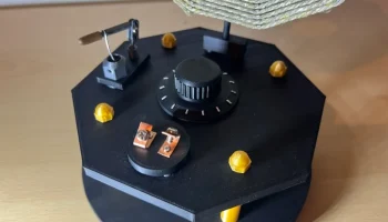 Crystal Radio - винтажная опора/модель 1