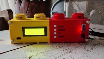 Будильник Lego NeoPixel 9