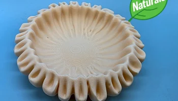 Круглая коралловая тарелка № 1 - Коллекция Naturals (с п...