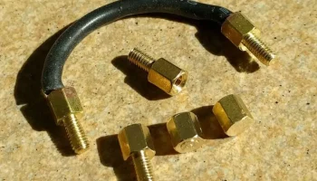 Сильноточные держатели 18650/21700 со встроенной пружиной 7
