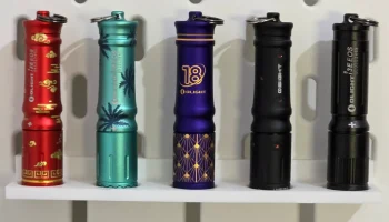 Полка для 5 фонарей Olight I3E / I3T к Икея SKADIS 1