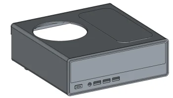 Корпус Minisforum MS-A1 Noctua NH-L9a 8