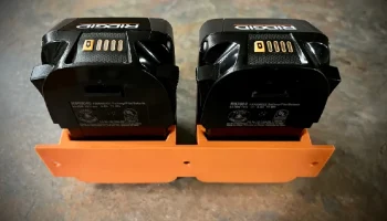 Двойной держатель для батареек RIDGID Tools 18 В 4