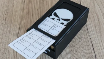 Тонкая коробка для патронов 9 мм на 50 патронов V1.0...... 2