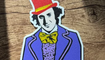 Магнит Willy Wonka (разноцветный)(магниты 8х3мм)......