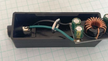 Чехол-кнопка для модуля понижения заряда QC USB A&C 4