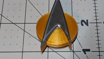 Магнитный значок Star Trek Com (магниты 8 мм)......