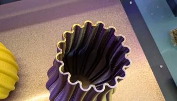 Modern Pillar Vase - Easy & Flexible Print 4