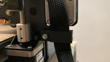CABLECLIP CREALITY ENDER 3 S1 PRO с опцией ZIPTIE 2