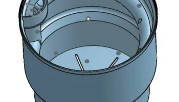 Настенная ваза со встроенной системой распределения воды ... 1