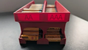 Большой держатель для батареек AA и AAA