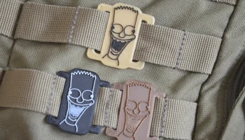 Зажим для нашивки Molle "Crazy Bart" 1