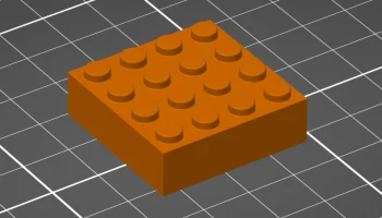 Стандартный размер LEGO Bricks 8