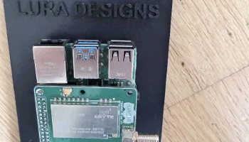 Raspberry Pi 4 mount for Biltema kopplingsdosa Artnr. 46... 4