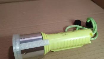 Рассеиватель света фонаря для дайвинга