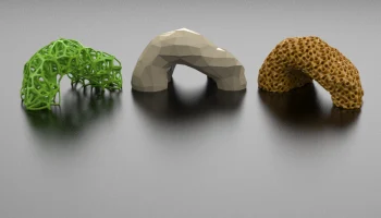 Коллекция Aquarium Cave: низкополигональная, объемная вор...