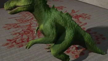Naturell Realistic DINO Clean Quads Mesh OBJ Naturell Realistic DINO Clean Quads Mesh OBJ