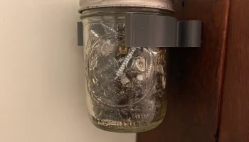 Настенное крепление Mason Jar - 66 мм