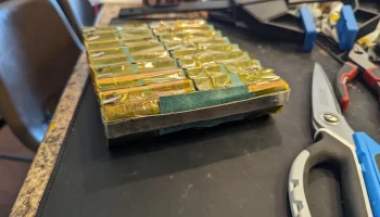 17s2p 18650 Сварная рама Vesc PintX 7