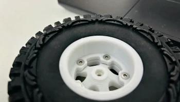 Колесо с бортиком 1/10 RC Crawler (шестигранник 12 мм и ... 2