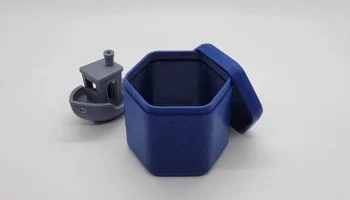 Шестиугольный контейнер для хранения Snap-Fit... 1