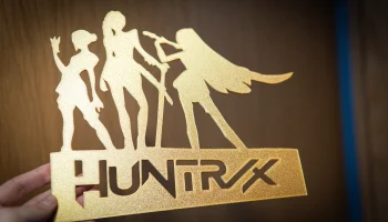 Настенное изображение K-Pop Demon Hunters Huntrix 4
