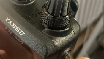 Замена ручки громкости Yaesu FTA-450