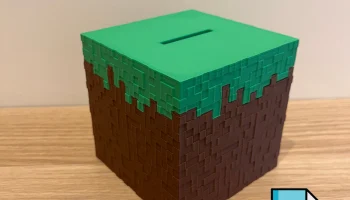 Копилка блоков травы Minecraft