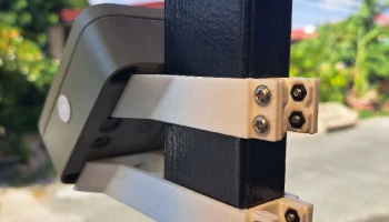 RAK Unify Enclosure Mounting 2x1" rail 45 degree mount 4