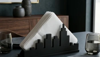 Минималистская салфетница City Skyline