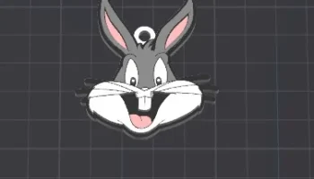 брелок/подвеска-ожерелье с персонажем из мультфильма Баг...