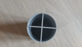 Круглая вставка в вазу 2