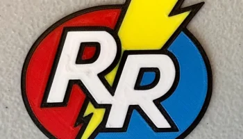 Многоцветный магнит с логотипом Rescue Rangers......