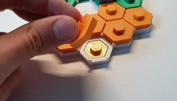 Hexa-hunt (настольная игра, полностью распечатанная в 3D) 7