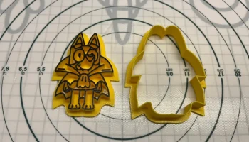 Голубая формочка для печенья на Хэллоуин 1
