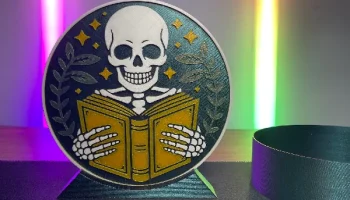 Skeleton Reader - Книжный контейнер для хранения и диспле... 3