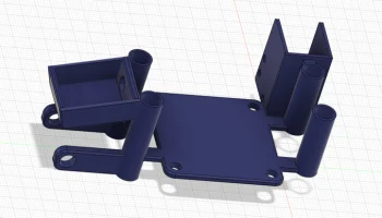 Держатель GPS-антены и зуммера Foxeer Aura 5............