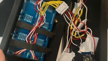 MAX7219 Часы, двухмодульный, D1 Mini 3