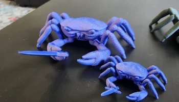 Краб с ножом без основы