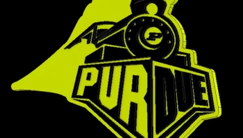 Специальный магнит на холодильник Purdue Boilermaker......