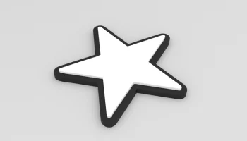 Магнит на холодильник Astra - контурный логотип...... 1