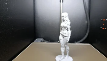 Миниатюра Эльфийской Охотницы 4