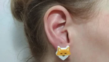 Магнитные серьги FOX / Magnetick&eacute; nau&scaron;nice