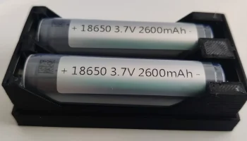 18650/18700 Protected Cell - двойной держатель/лоток для... 2