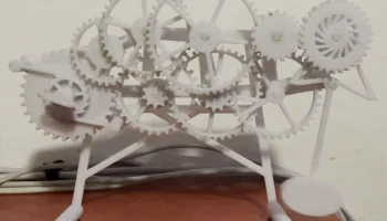 Полностью напечатанные на 3D-принтере механические часы 1