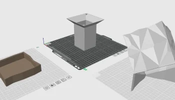 Hi-Poly Cube Lamp - Магнитный Ремикс 3