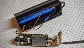 Простой корпус для Heltec T114 + 18650 + GPS 2