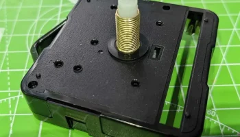 Уменьшенные часы с подсолнухом 2